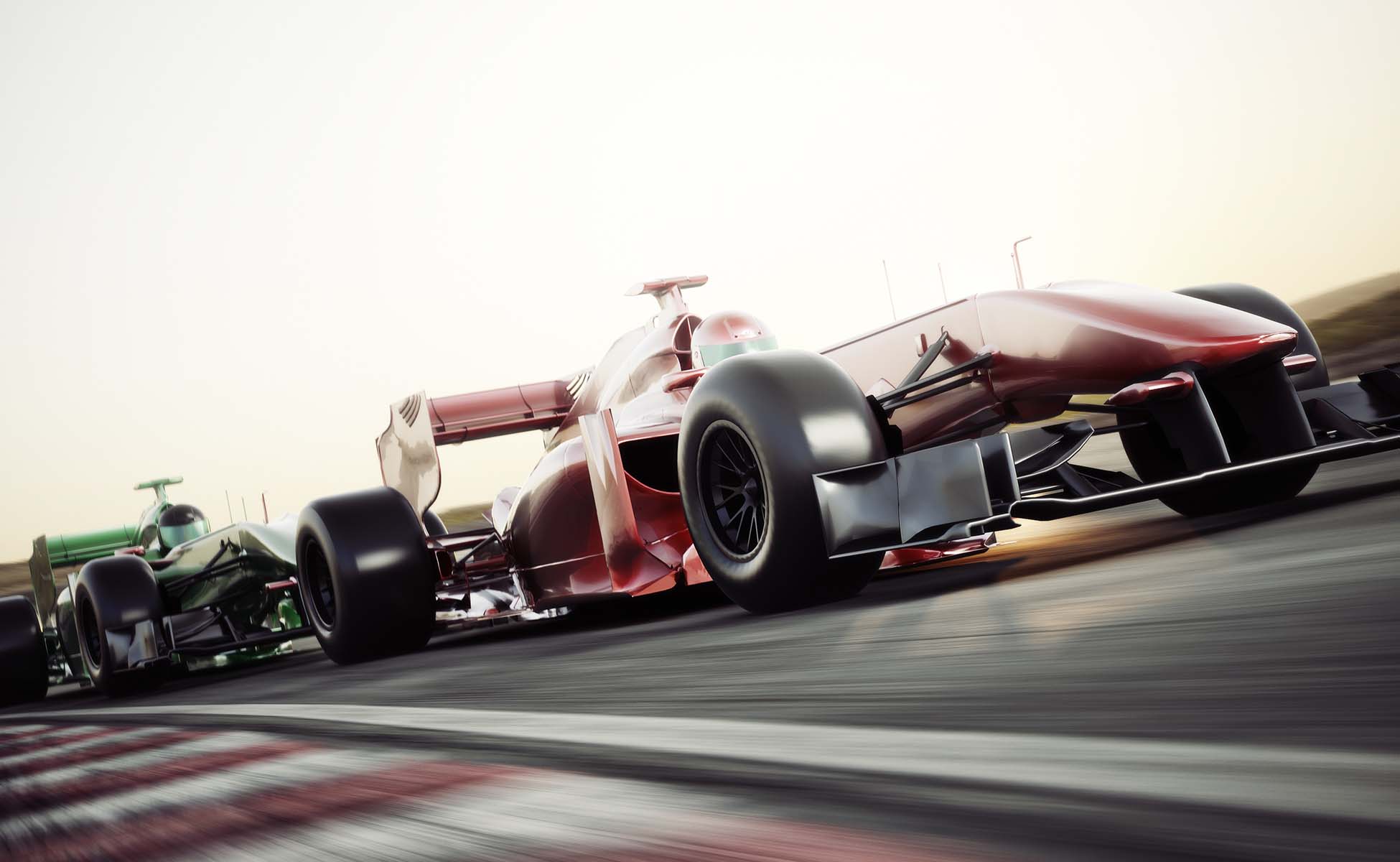 seo 1950x1200_low animeret billede af grøn og rød formel 1 racerbil
